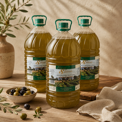 Aceite de Oliva Sin Filtrar 5L
