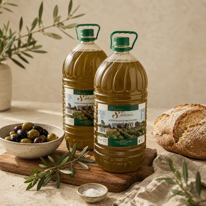 Aceite de Oliva Sin Filtrar 5L